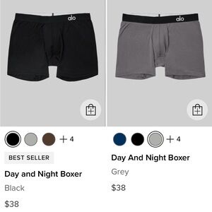 ALO boxers, men’s XL, worn and washed once.